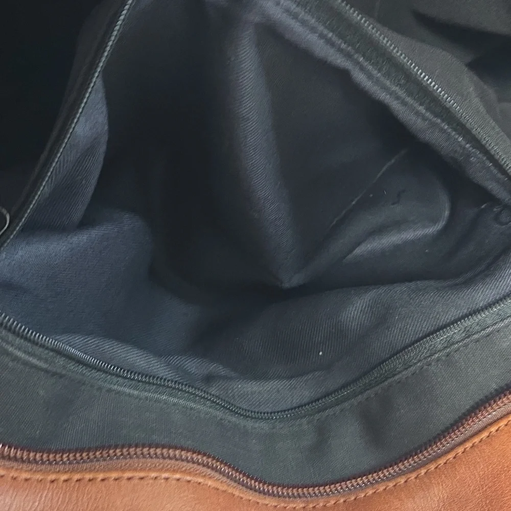 Eddie Bauer Leather Tote Bag